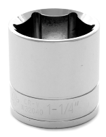 6-Point Impact Socket - 1-1/4 in., 1/2 in. Drive