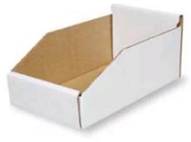 Bin Box - 6 in. x 12 in. White