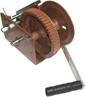 DL3200AB 2-Speed Hand Winch With Brake - 3200 lb. Capacity