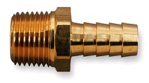 Brass Hose Barb - 1/4 in. x 3/8 in. MNPT