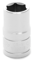 6-Point Impact Socket - 9/16 in., 1/2 in. Drive