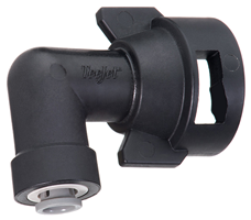 QuickJet Push-to-Connect 90 Degree Cap - 1/4 in.
