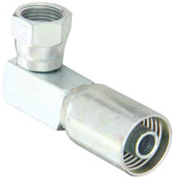 08U558 JIC Female Swivel 90 Deg. Elbow - 37 Deg.