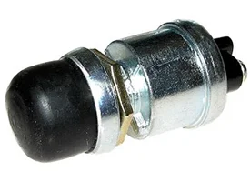 Push-Button Starter Switch - 60A 12V - Neoprene Cap
