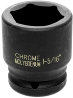 6-Point Impact Socket - 1-5/16 in. - 3/4 in. Drive