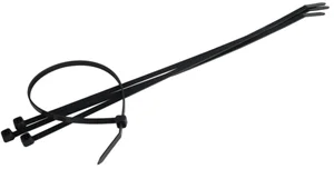 Zip Tie - 11-1/2 in., Black, 50-Pack