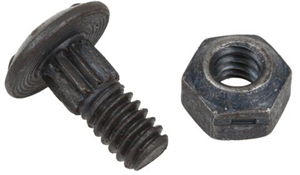 1/4 in. Bolt & Lock Nut - 50-Pack