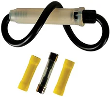 Glass Fuse Holder - 10G, 30 Amp Fuse