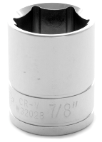 6-Point Impact Socket - 7/8 in., 1/2 in. Drive