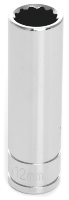 12-Point Deep-Well Socket - 12 mm, 3/8 in. Drive