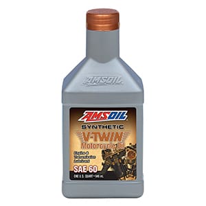 AMSOIL V-Twin Motorcycle Oil - SAE 60, 100% Synthetic