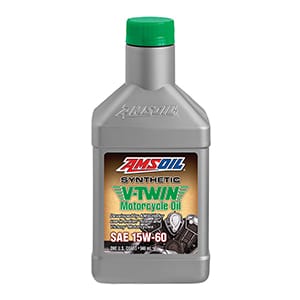 AMSOIL V-Twin Motorcycle Oil - 15W-60, 100% Synthetic