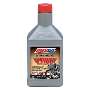 AMSOIL V-Twin Motorcycle Oil - 20W-40, 100% Synthetic