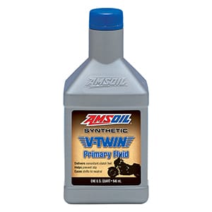 AMSOIL Primary Fluid - V-Twin, 100% Synthetic