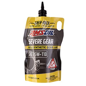 AMSOIL Severe Gear Lube - 75W-110, 100% Synthetic