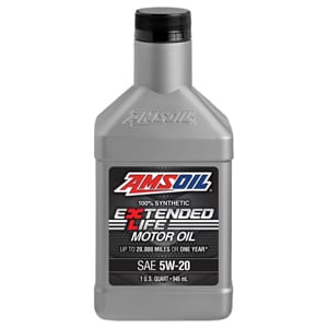 AMSOIL Extended-Life Synthetic Motor Oil - 5W-20