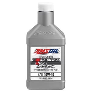 AMSOIL Extended-Life Synthetic Motor Oil - 10W-40